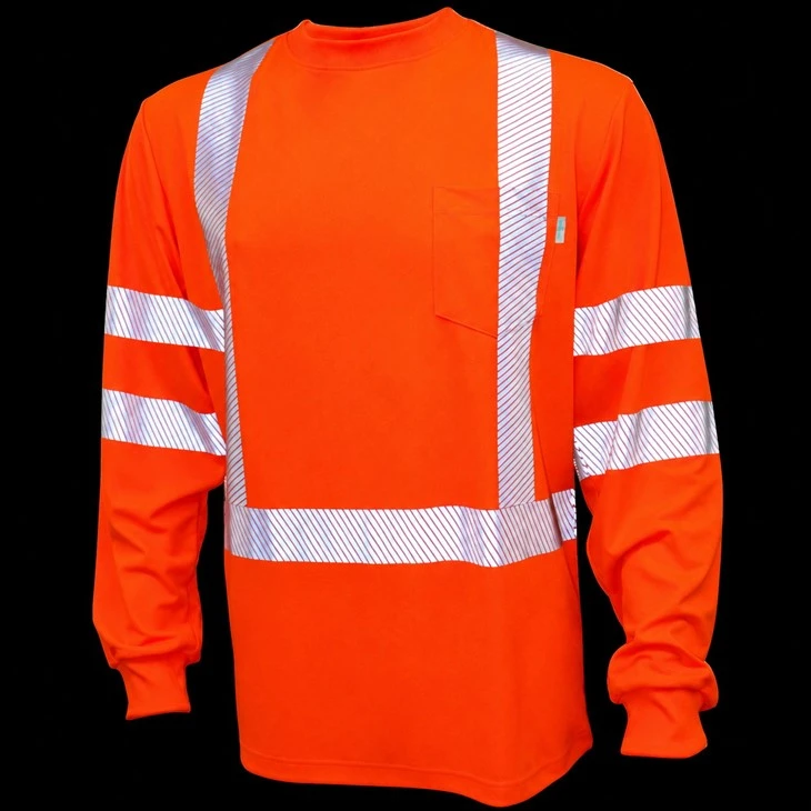 Hi Vis חולצת טריקו עם שרוול ארוך-
